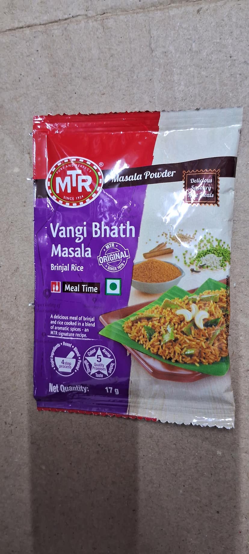 MTR vangi bhath masala