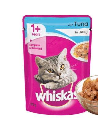 Whiskas Adult Tuna In Jelly 85 Gms