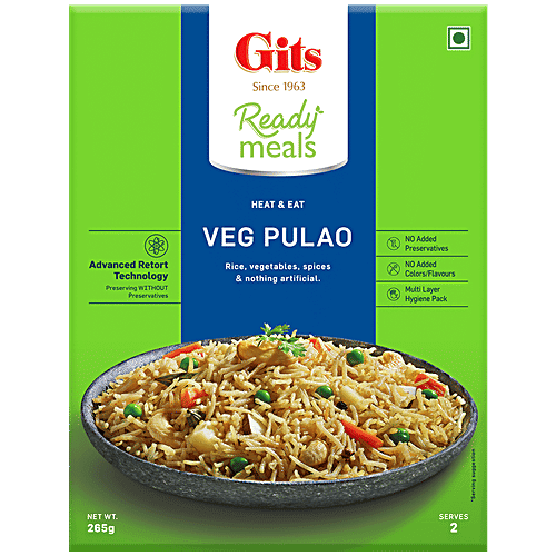 Gits Ready To Eat - Veg Pulao, 265 g