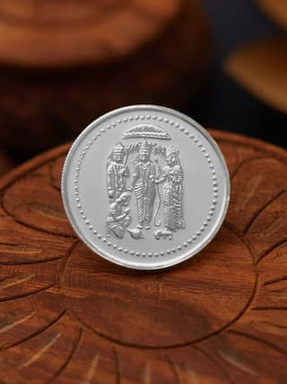10 Gram 999 purity Silver Coin of Shri Ram Darbar