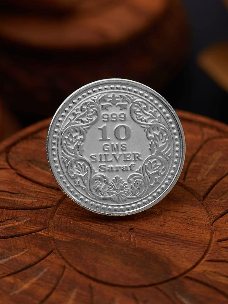 10 Gram 999 purity Silver Coin of Shri Ram Darbar view 2