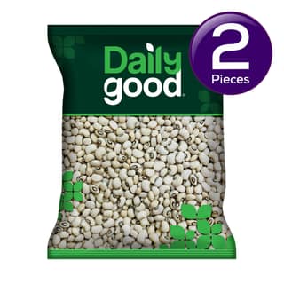 Daily Good Unpolished White Lobiya / Cowpea 500 gms Combo