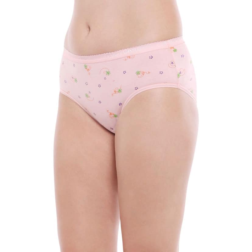 Bodycare women's combed cotton assorted Hipster Panty Pack of 3 ( E3000 ) view 2