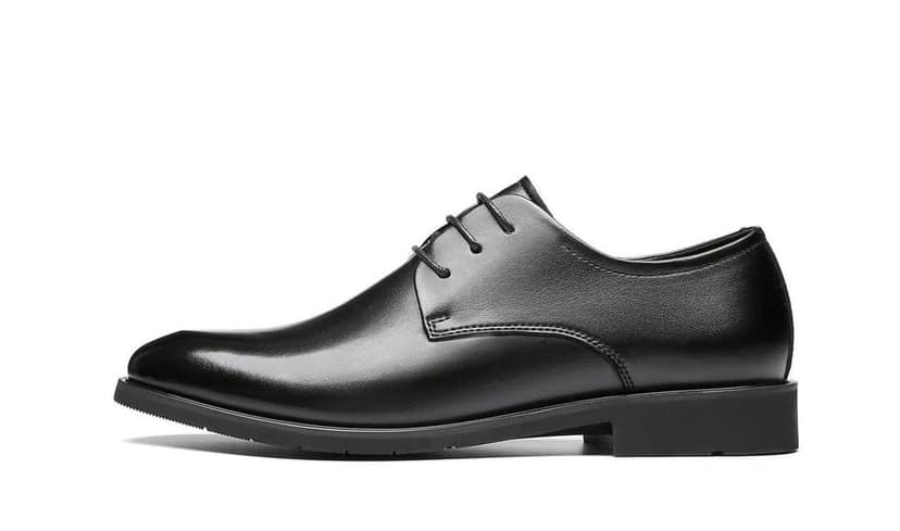 WUGO::Latest Gorgeous Men Formal Shoes|Black Derby Shoes|Office Shoes For Men's & Boys (Free Home Delivery) view 2