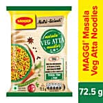 Maggi Nutri-Licious Masala Veg Atta Noodles - Herbs & Spice Blend, Iron & Fibre Rich, 72.5 G Pouch
