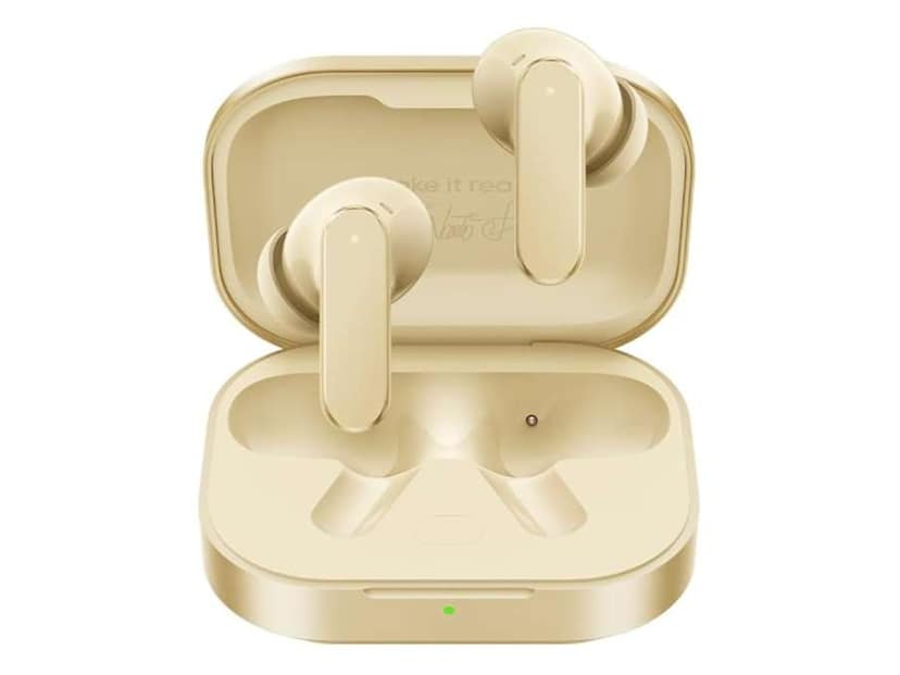 Realme Buds Air8 Earbud 11mm+6mm Dual Dynamic Bass Drivers, 58Hrs Playtime, 55dB ANC,6 Mic ENC, 45ms Low Latency, 360 Spatial Audio - M Gold