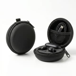 Hard Shell EVA Carrying Case for Earphones and Cables