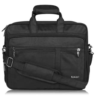 LOREM 28L Faux Leather Messenger Bag For Men-UF