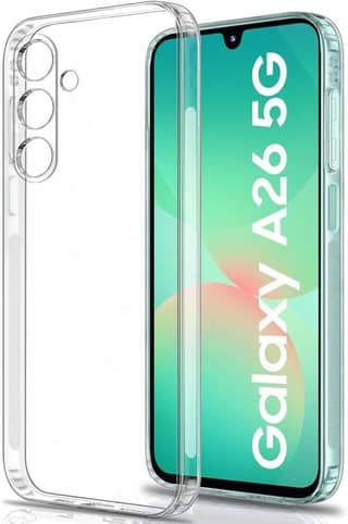 PLUGTECH TPU Ultra Hybrid Clear Camera Protection Back Cover Case for Samsung Galaxy A26