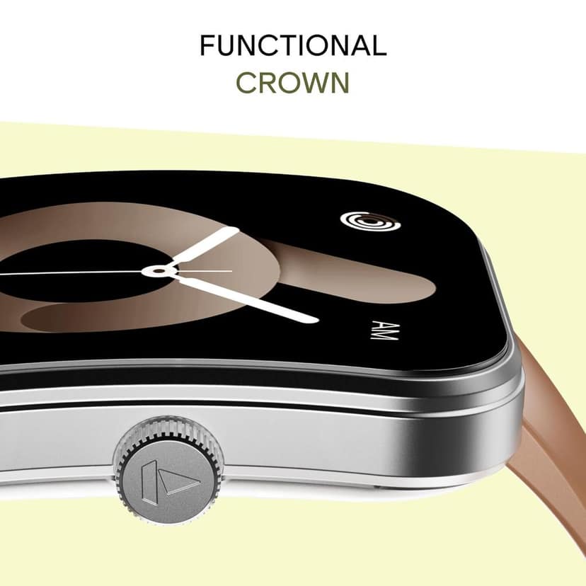 Boat Wave Sigma 3 Curv Smartwatch -(Timber Brown) view 2