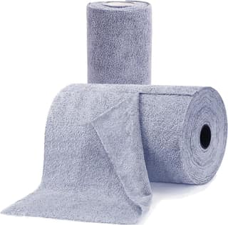 Absorbent Light Blue Non-Woven Disposable Cleaning Cloths Roll