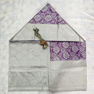 Tissue Silk Cotton Saree with Blouse