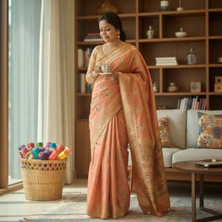 Madhubani Grace Saree