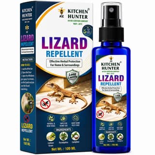 Kitchen Hunter Lizard Repellent Spray 100ml for Walls, Corners & Hidden Areas | Easy Household Spray