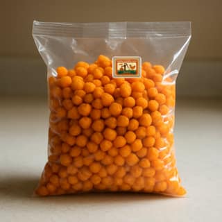 Gindhe Gemmeli Icon's spicy boondi