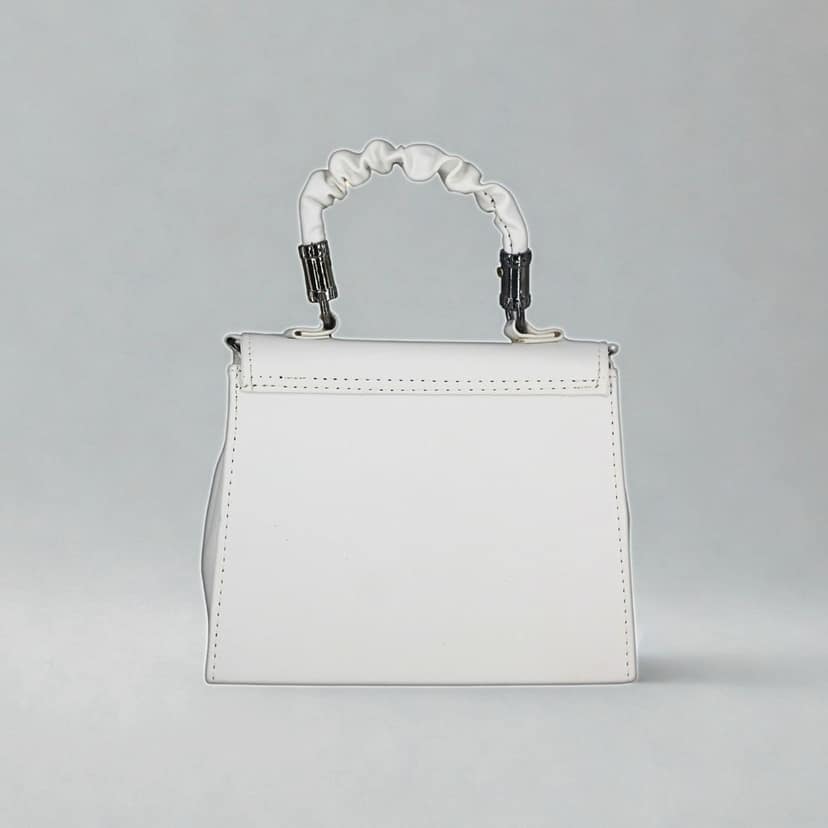 Bow Detail Sling Bag | Premium PU Leather Small Handbag | Trendy Shoulder Bag for Girls & Women view 3