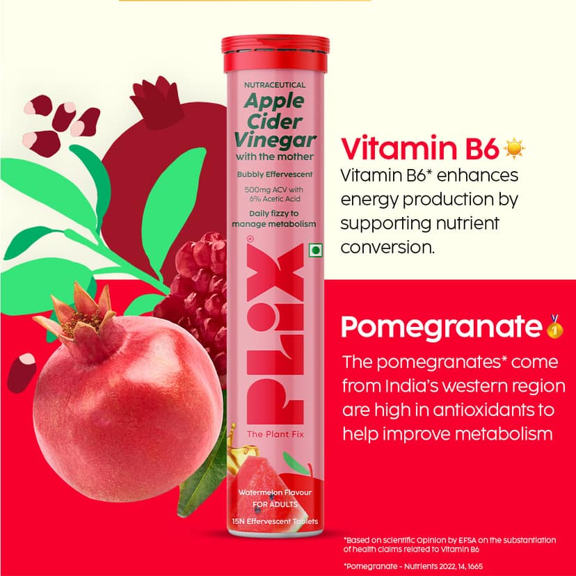 Fitness Journey - Apple Cider Vinegar Effervescent Pack of 8 Tubes__2 Months__120 Tablets view 5