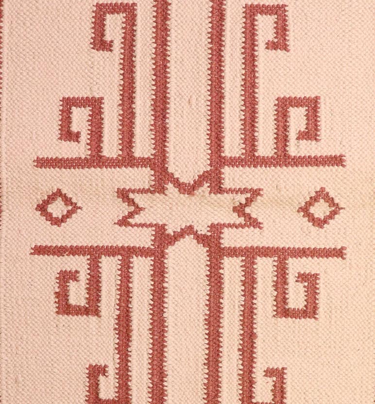 Handloom Punja Durrie Floor Carpet view 4