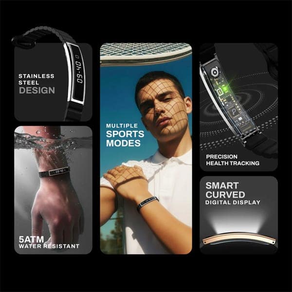 Pebble ARQ Smart Bracelet view 4