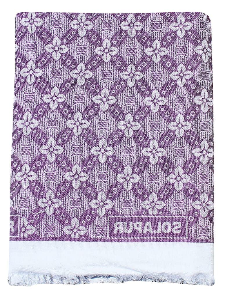 Mandhania Super Soft Premium Light Weight Solapur Single Bed Cotton Chaddar Pack of 2 (201), Multicolor 1 view 8
