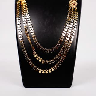 22K Gold Plated Traditional Indian Necklace Set