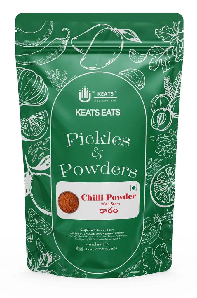 KEATS Chilli Powder with Stem - Authentic Indian Spice