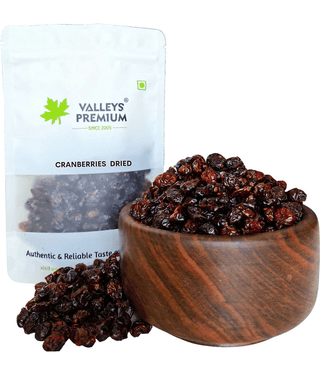Valleys Premium Dried American Cranberries 400 Grams