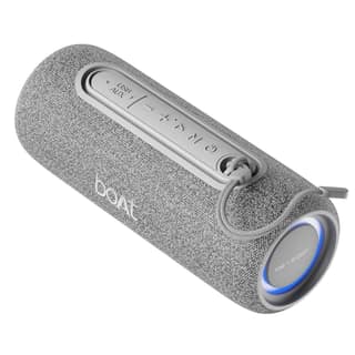 boAt Stone 350 Pro Plus 16W Signature Sound, Up to 8 Hours Playtime, IPX5 Resistance, Type-C Charging, TWS for 2X Power, Built-in Mic, Voice Assistant Wireless Bluetooth Speaker (Titanium Grey) boAt Stone 350 Pro Plus 16W Signature Sound, Up to 8 Hours P