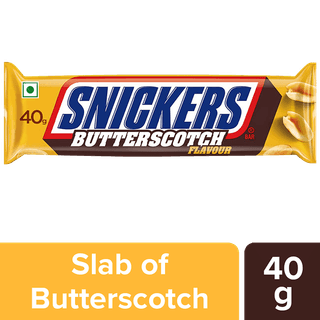 Snickers Butterscotch Chocolate Bar, 40 G