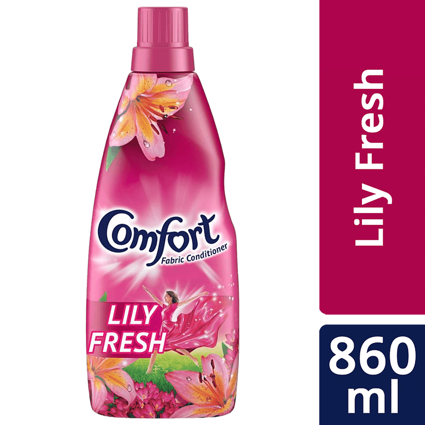 Comfort After Wash Lily Fresh Fabric Conditioner, 860 Ml
