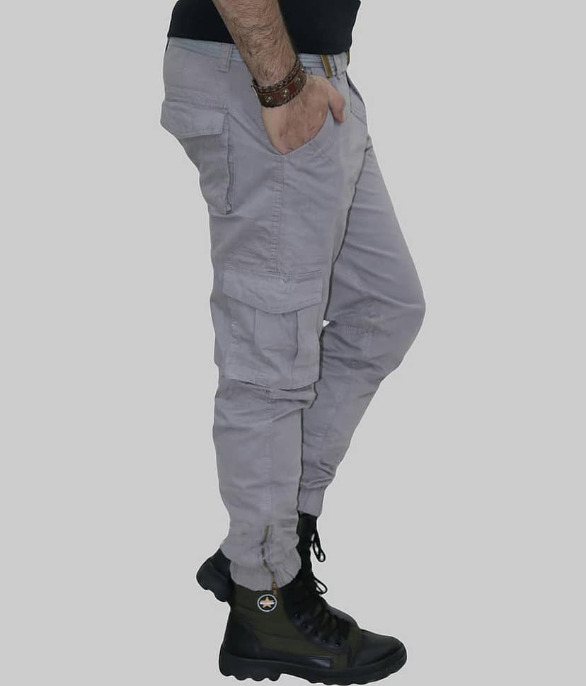 HYMEN LEGIONS Regular Flat Men's Cargos - Off White ( Pack of 1 ) view 2