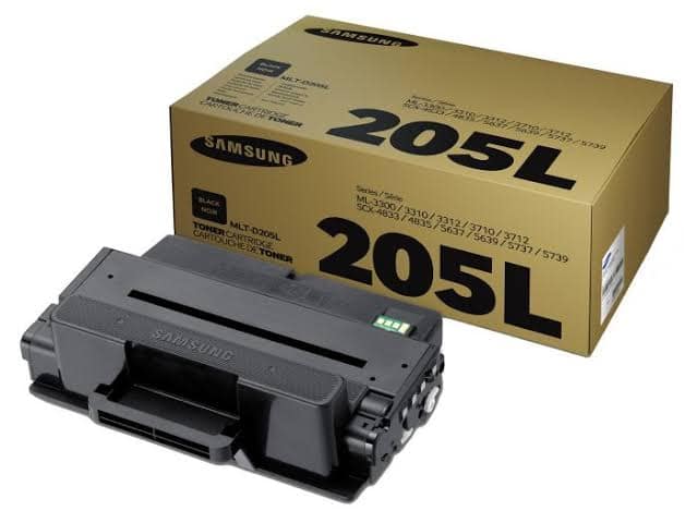 Samsung Mlt-d205l Black High Capacity Original Toner Cartridge (su963a) view 3