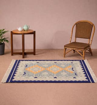 Handloom Punja Durrie Floor Carpet