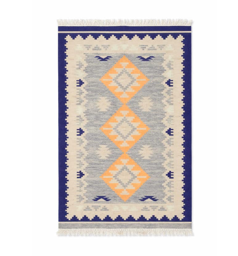 Handloom Punja Durrie Floor Carpet view 2
