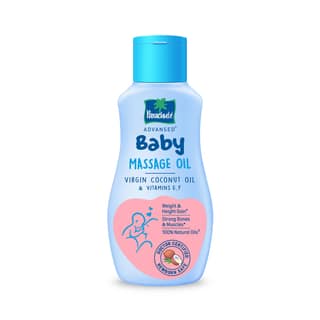 Parachute Advansed Baby Massage Oil For New Born 100% Virgin Coconut Oil Growth Vitamin E