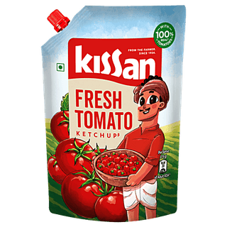 Kissan Fresh Tomato Ketchup - Tangy, 850 G Pouch