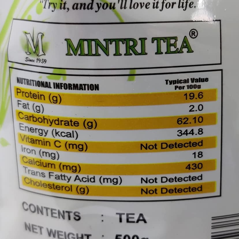 MINTRI TEA - Classic CTC Chai | Jyoti Pure Indian Tea 1kg (2x500gms) view 4