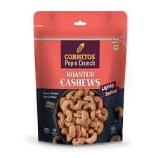 Cornitos Lightly Salted Roasted Cashews, 200 G