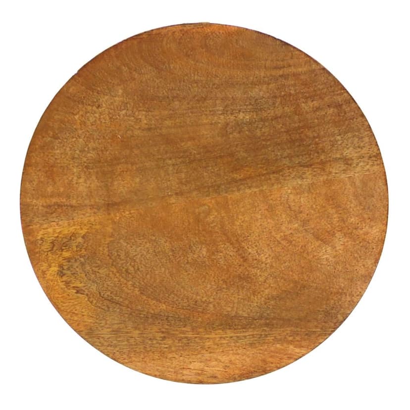 Wooden Decorative Bowl | Natural Finish Home & Table Decor, Diameter : 8.7 Inch (WMAS075 A) view 3