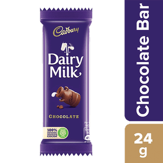 Cadbury Dairy Milk Chocolate Bar, 24 G Pouch