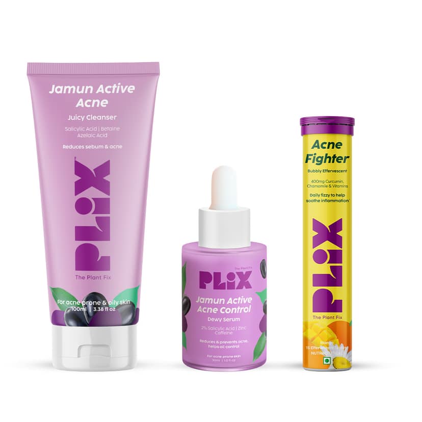 Jamun Salicylic Acid Cleanser Gel For Active Acne | Acne Prone Skin __Expert Pack__