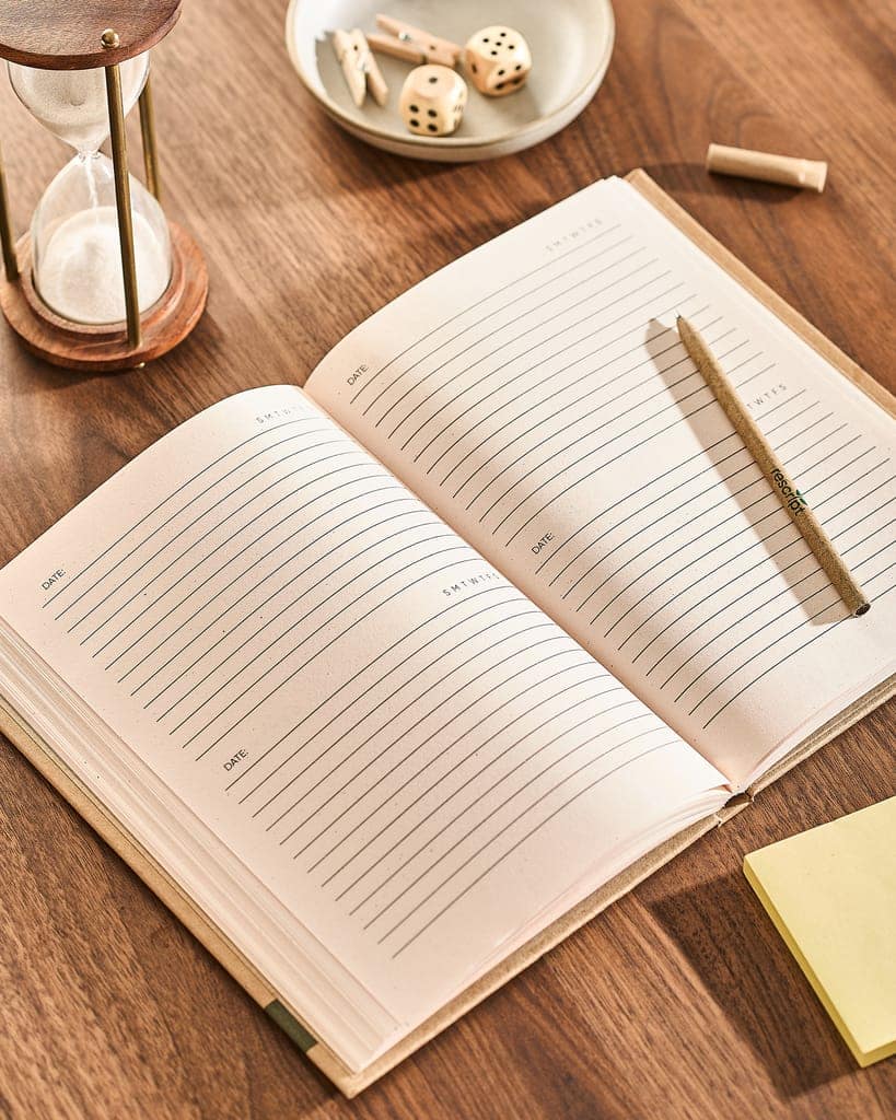 Eco-Friendly Undated Planner view 2