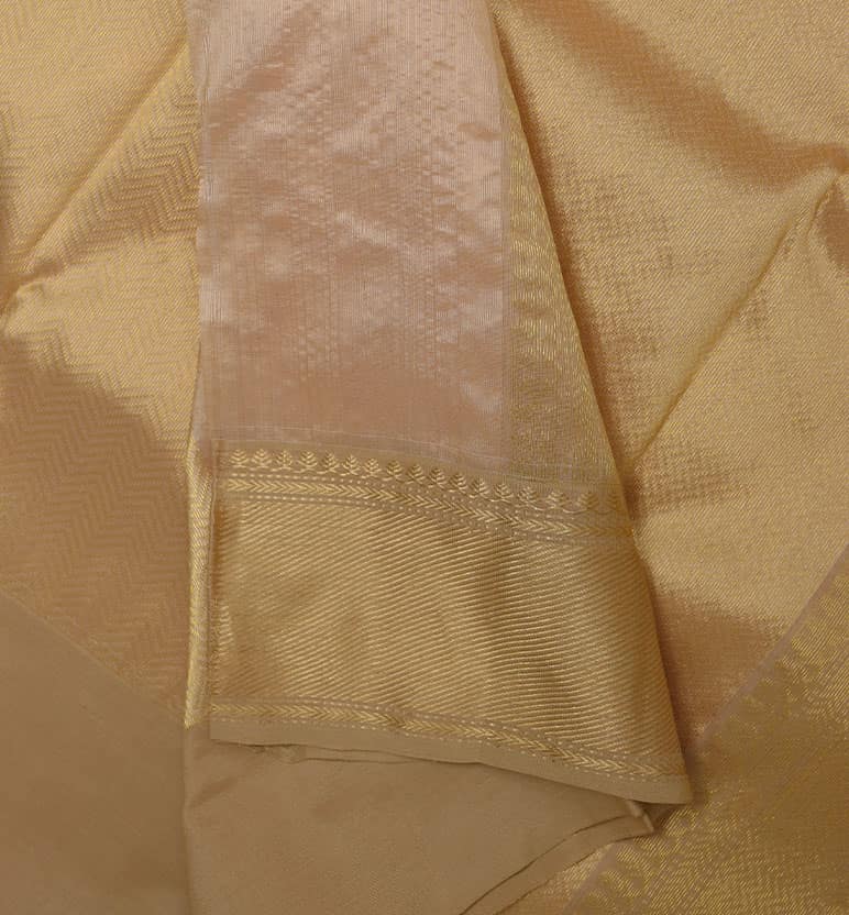 Handloom Chanderi Pattu Silk Saree view 6