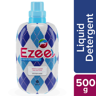 Godrej Ezee Liquid Detergent For Winter Wear - Woolmark Certified, 500 G Bottle
