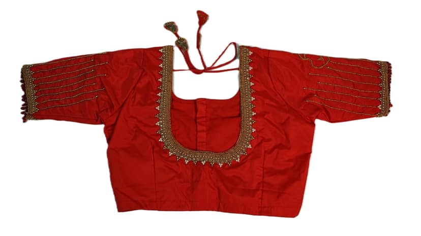 Aariwork Blouse view 4