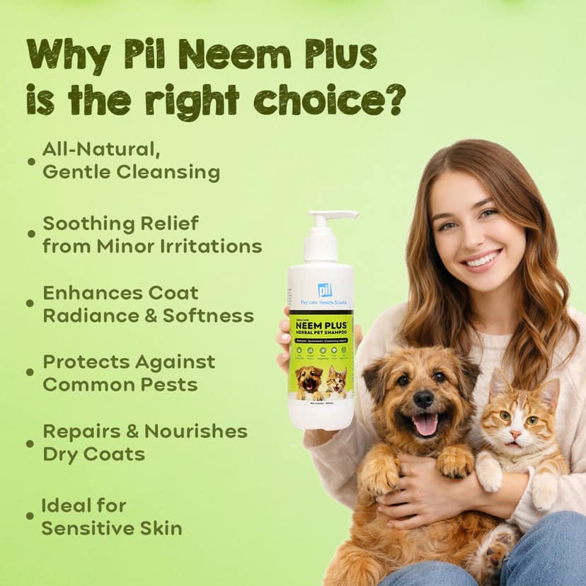Neem Plus Herbal Pet Shampoo- 200ml view 2