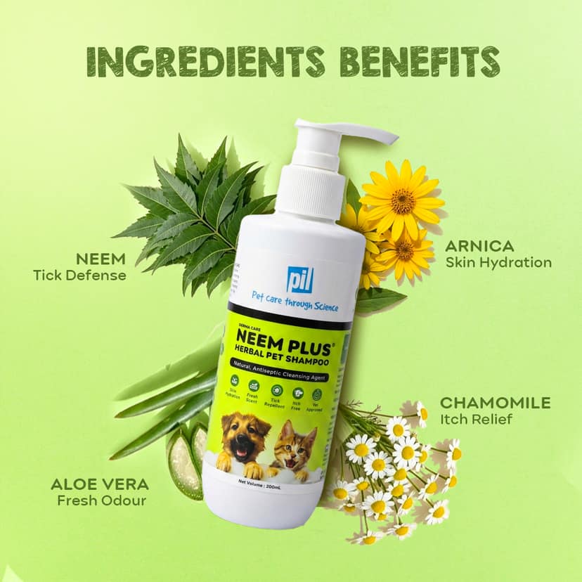 Neem Plus Herbal Pet Shampoo- 200ml view 3