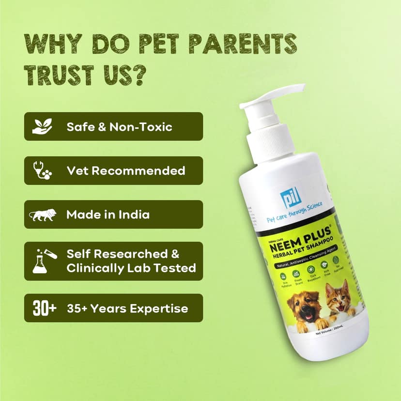 Neem Plus Herbal Pet Shampoo- 200ml view 5