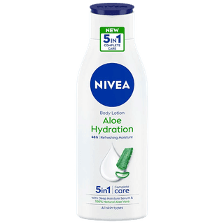 Nivea Aloe Hydration Body Lotion - Normal Skin, With Deep Moisture Serum & Aloe Vera, 200 ml
