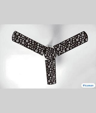 ENTICE Set of 3 PVC Black Others Cover